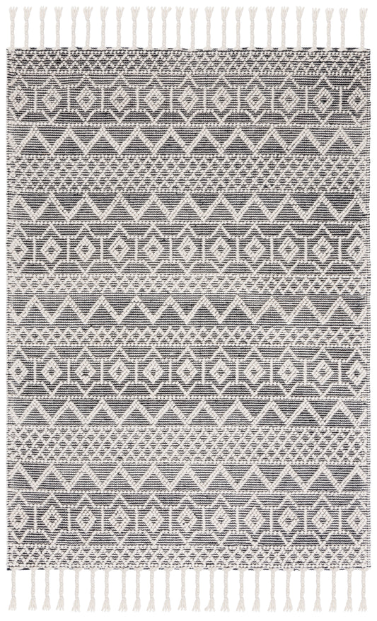 Safavieh Natura Nat341A Ivory/Black Area Rug