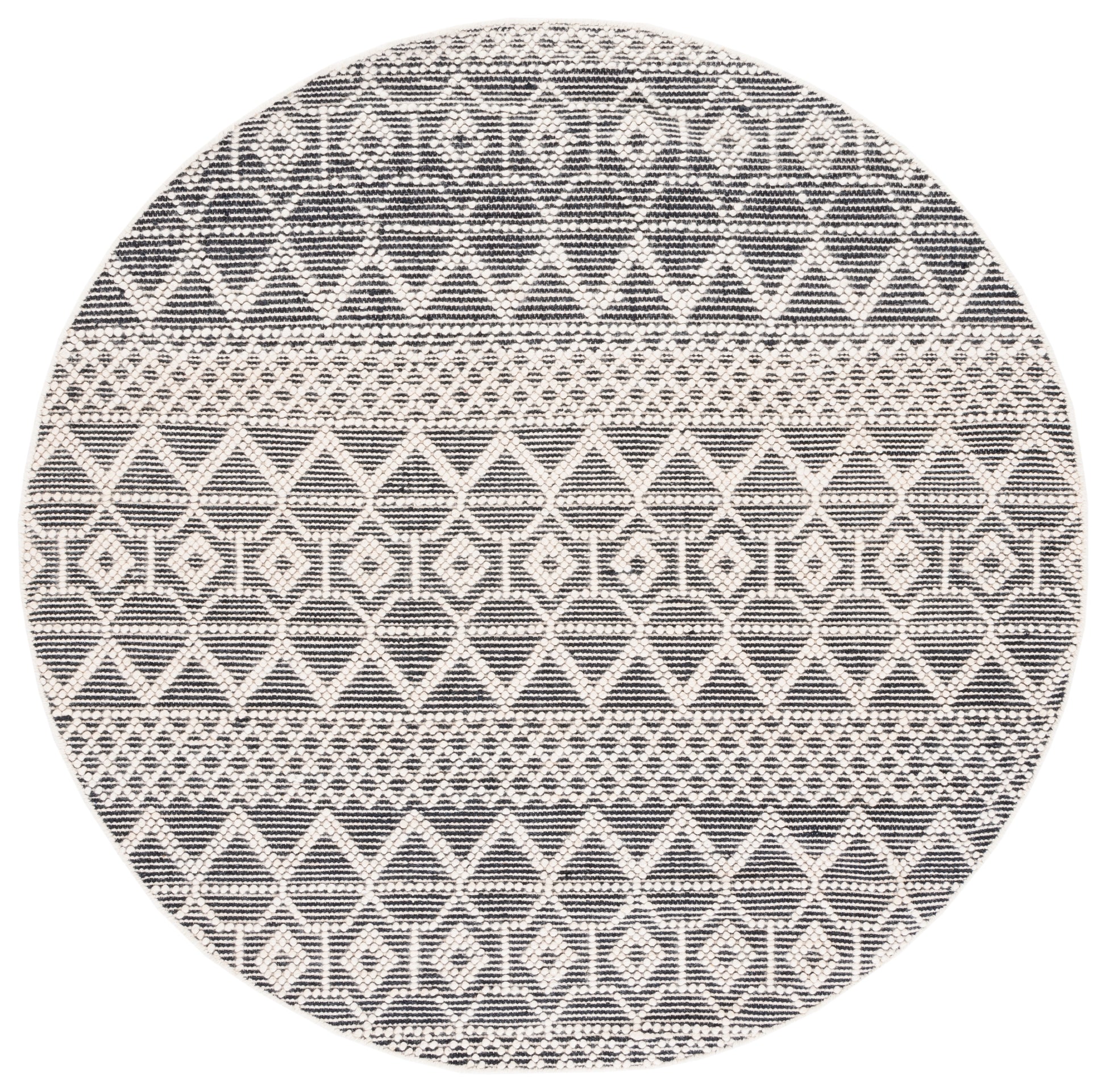 Safavieh Natura Nat341A Ivory/Black Area Rug