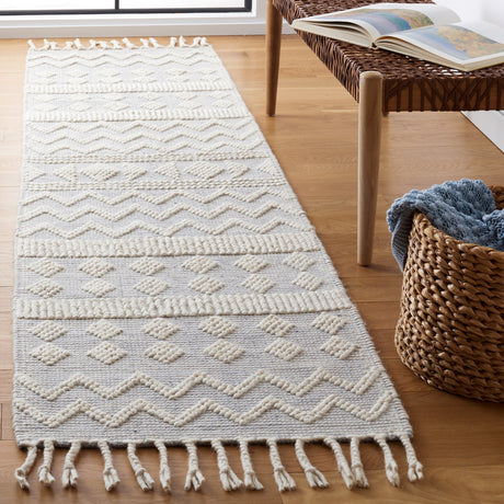 Safavieh Natura Nat342A Ivory/Light Blue Rug.