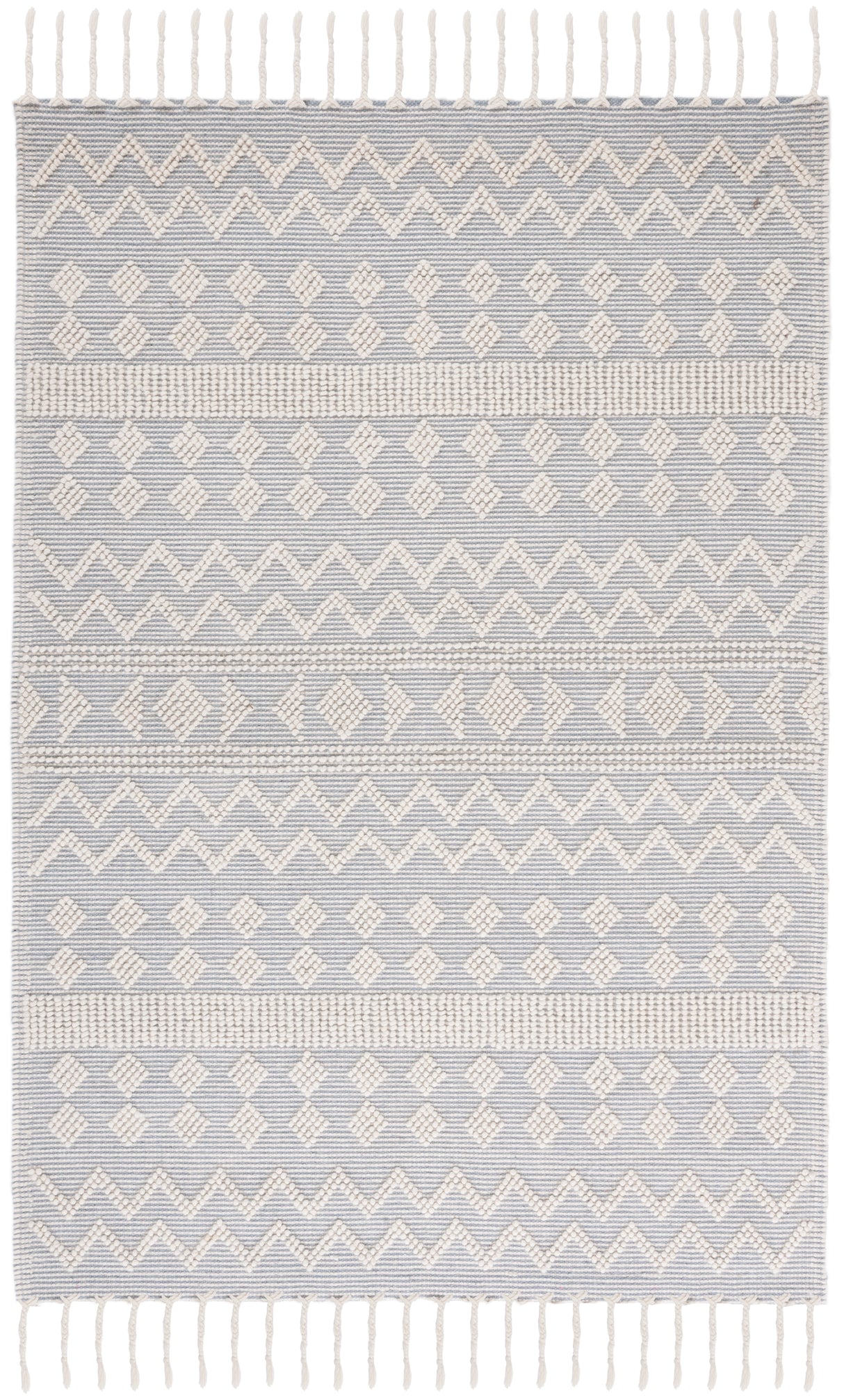 Safavieh Natura Nat342A Ivory/Light Blue Rug.