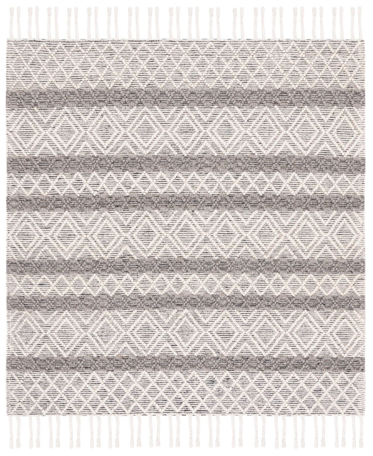 Safavieh Natura Nat344A Ivory/Charcoal Rug.