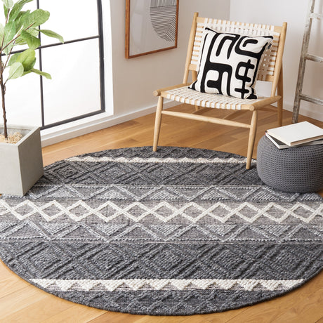 Safavieh Natura Nat345H Charcoal/Ivory Rug.
