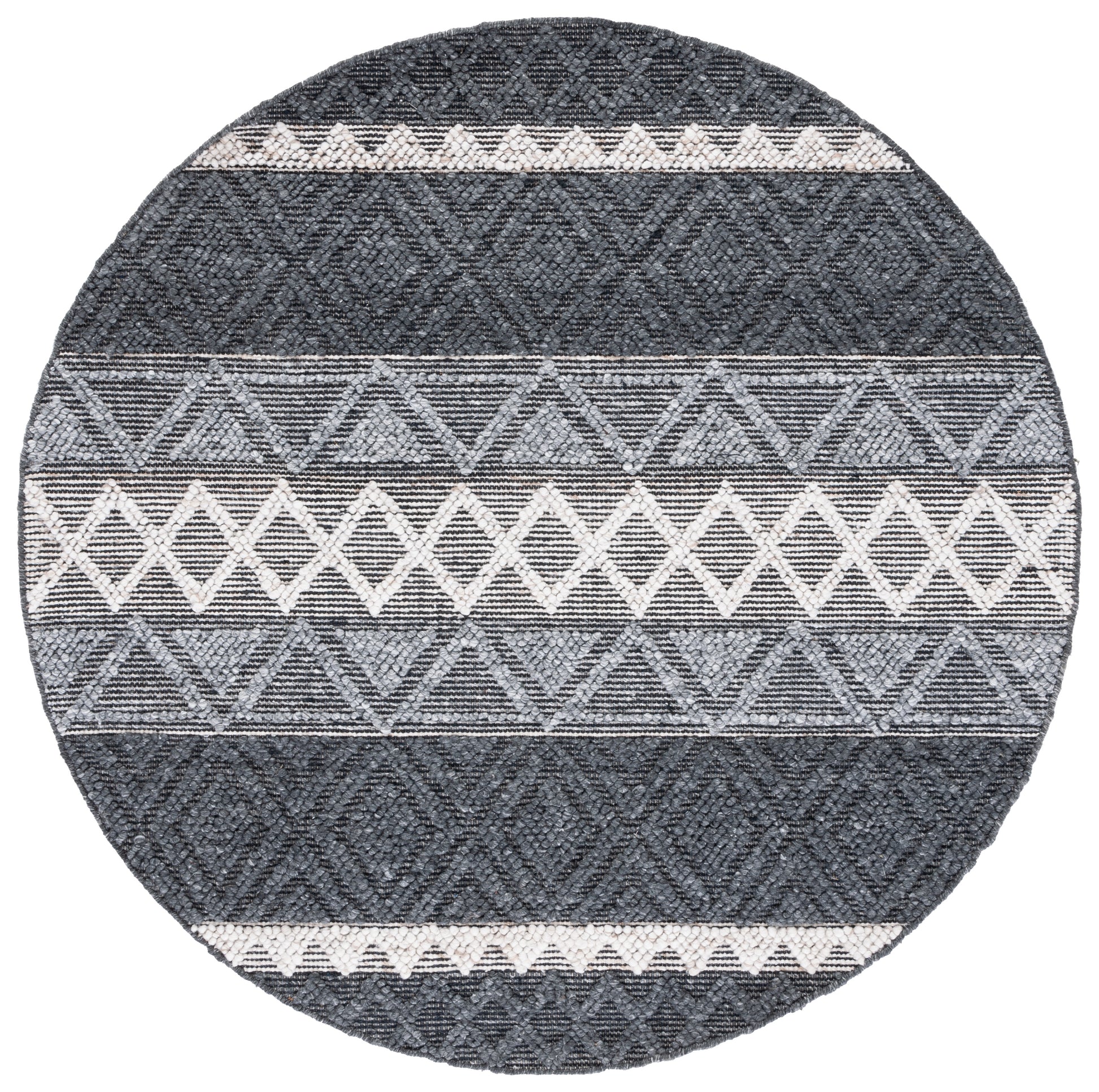 Safavieh Natura Nat345H Charcoal/Ivory Area Rug