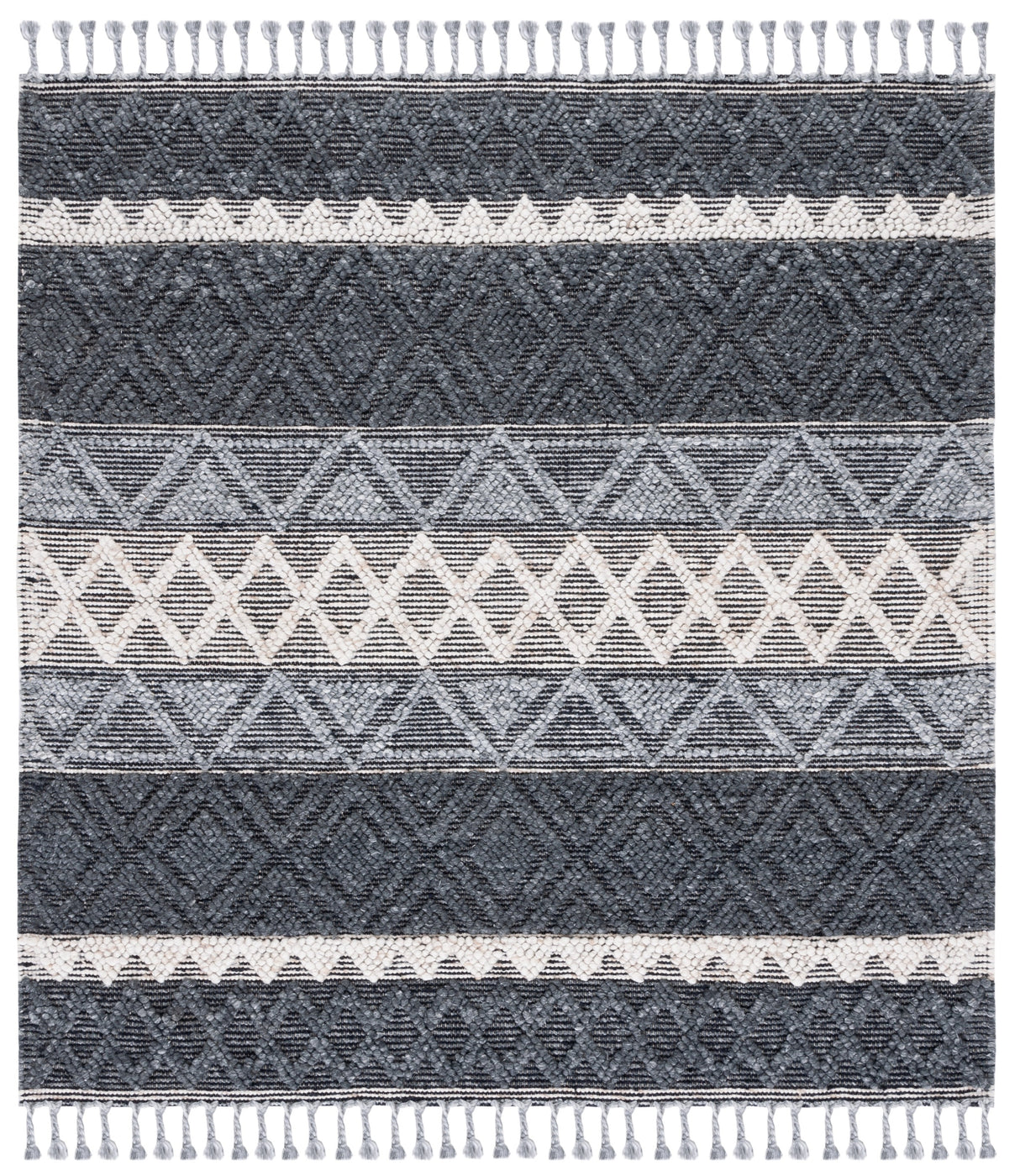 Safavieh Natura Nat345H Charcoal/Ivory Area Rug