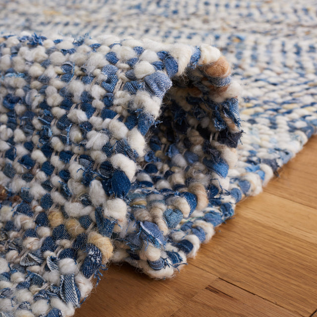Safavieh Natura Nat346M Blue/Ivory Rug.