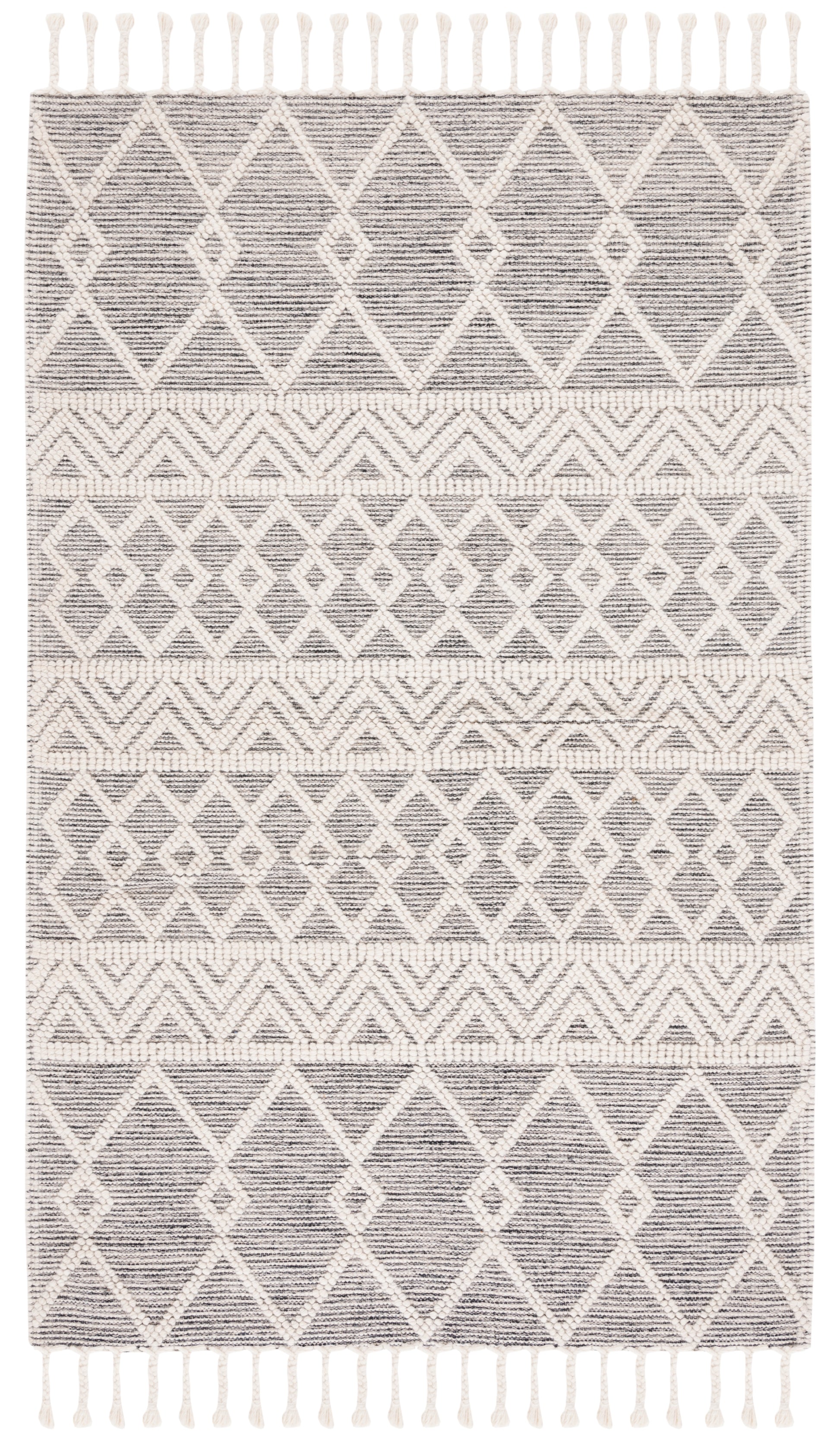 Safavieh Natura Nat347A Ivory/Black Area Rug