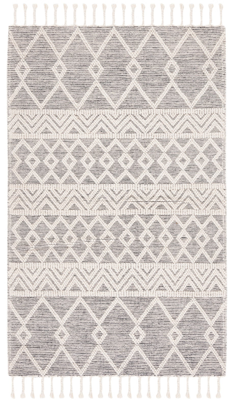 Safavieh Natura Nat347A Ivory/Black Rug.
