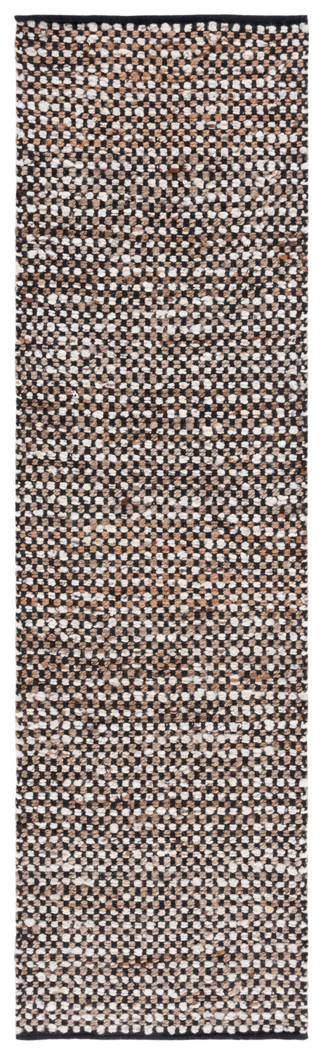 Safavieh Natura Nat349Z Black/Ivory Rug.