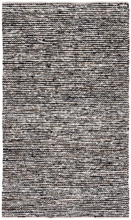 Safavieh Natura Nat350Z Black/Ivory Rug.