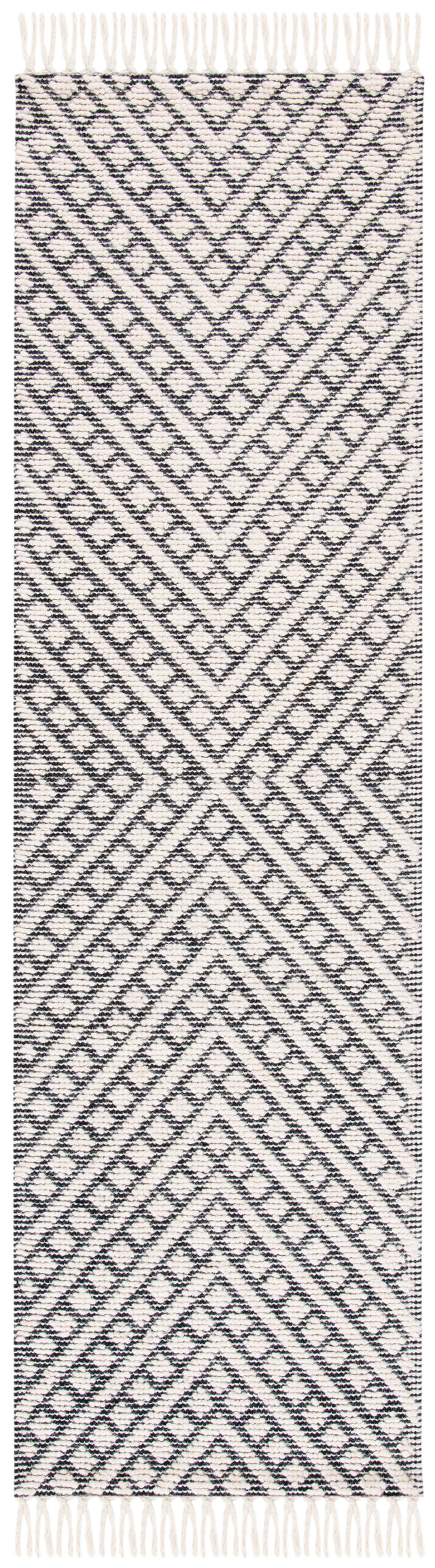 Safavieh Natura Nat355A Ivory/Black Rugs.