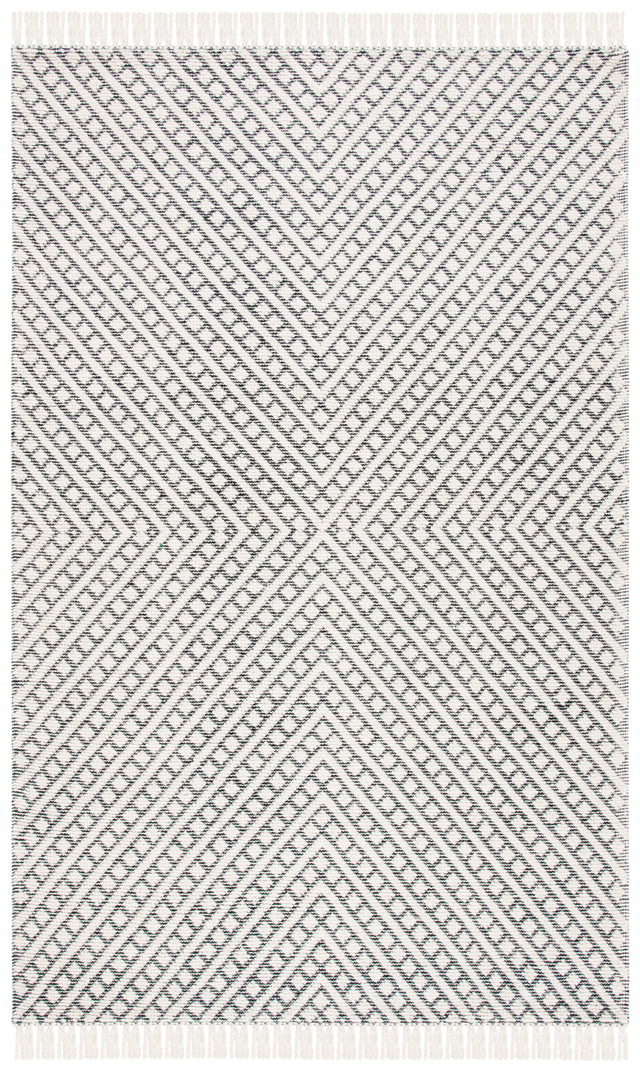 Safavieh Natura Nat355A Ivory/Black Rugs.