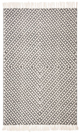 Safavieh Natura Nat357A Ivory/Black Rugs.