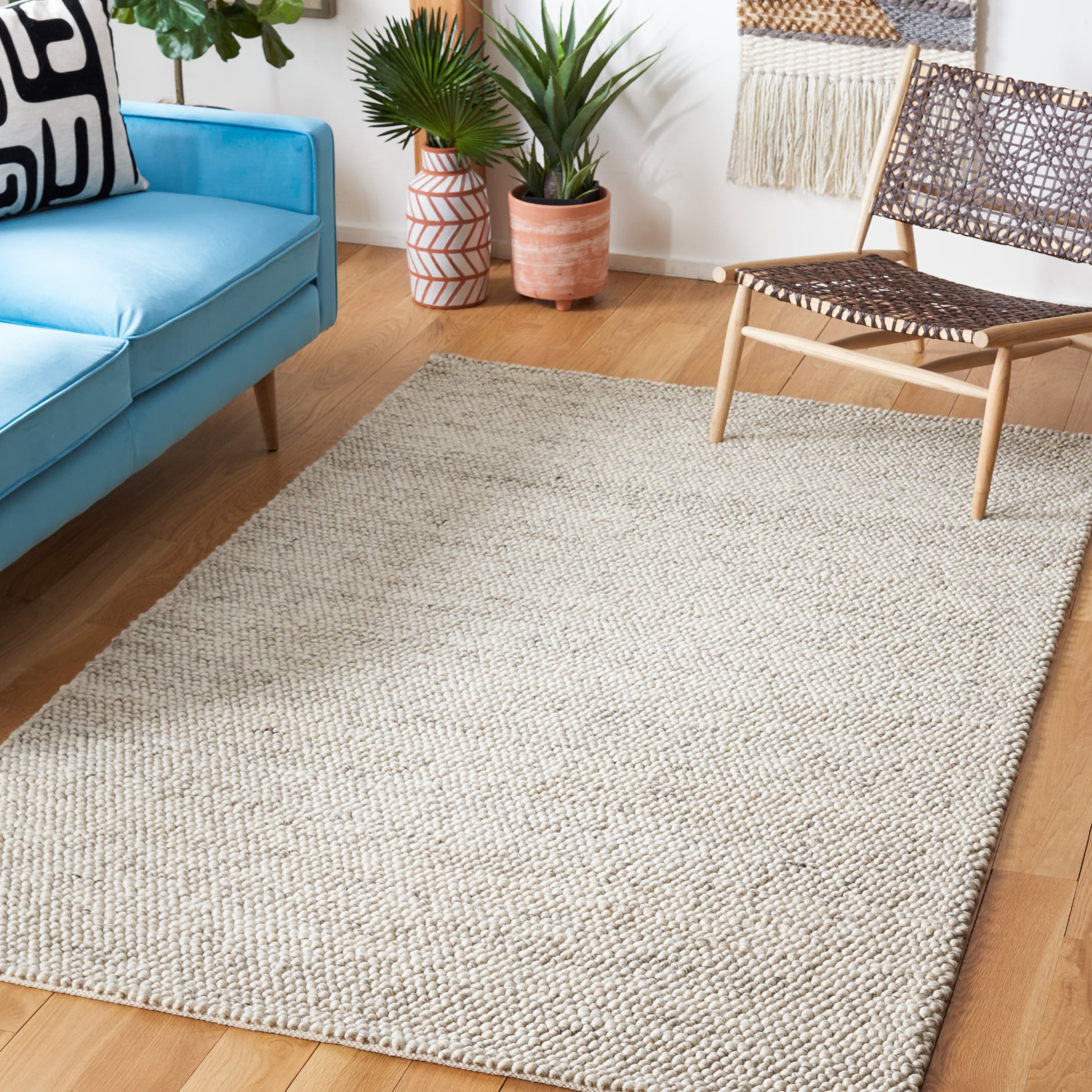 Safavieh Natura Nat425F Grey/Ivory Area Rug