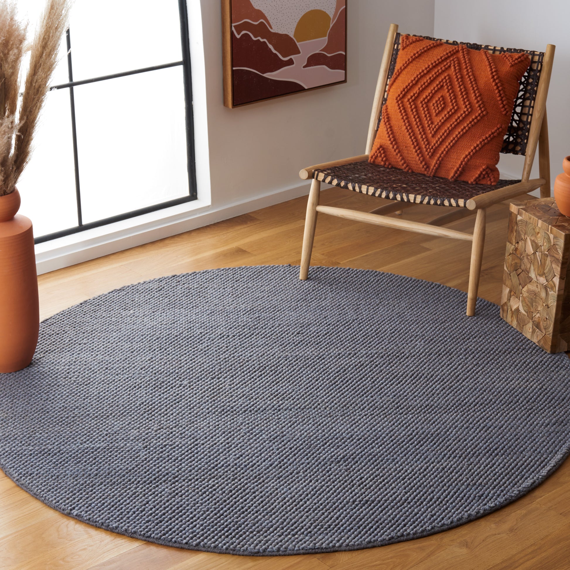 Safavieh Natura Nat425H Dark Grey Area Rug