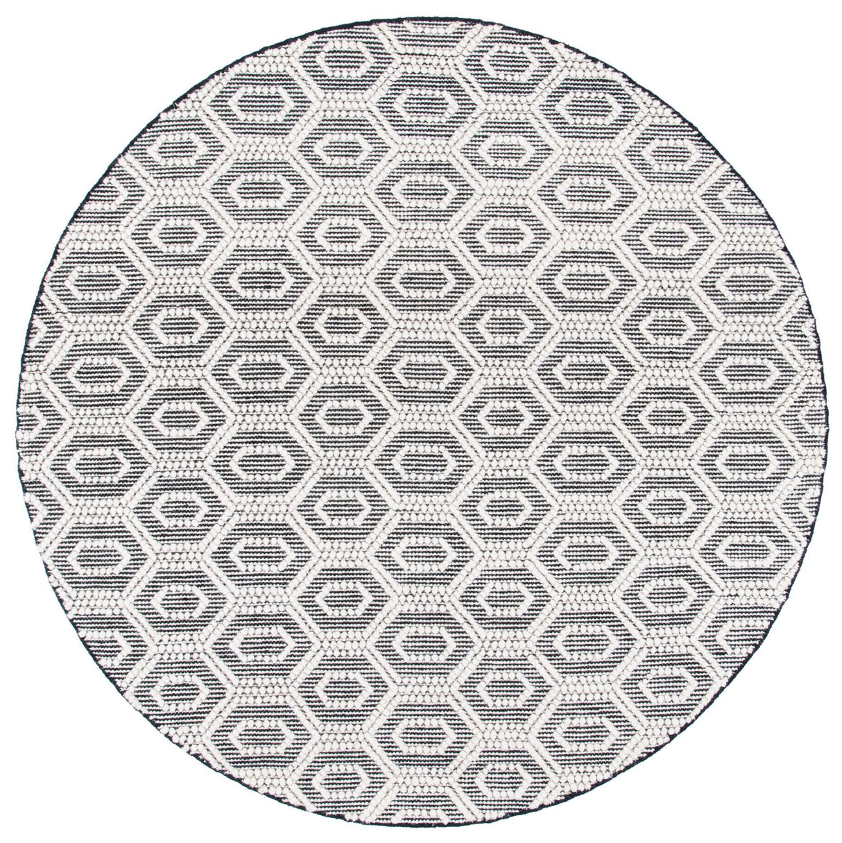 Safavieh Natura Nat476A Ivory/Black Rugs.