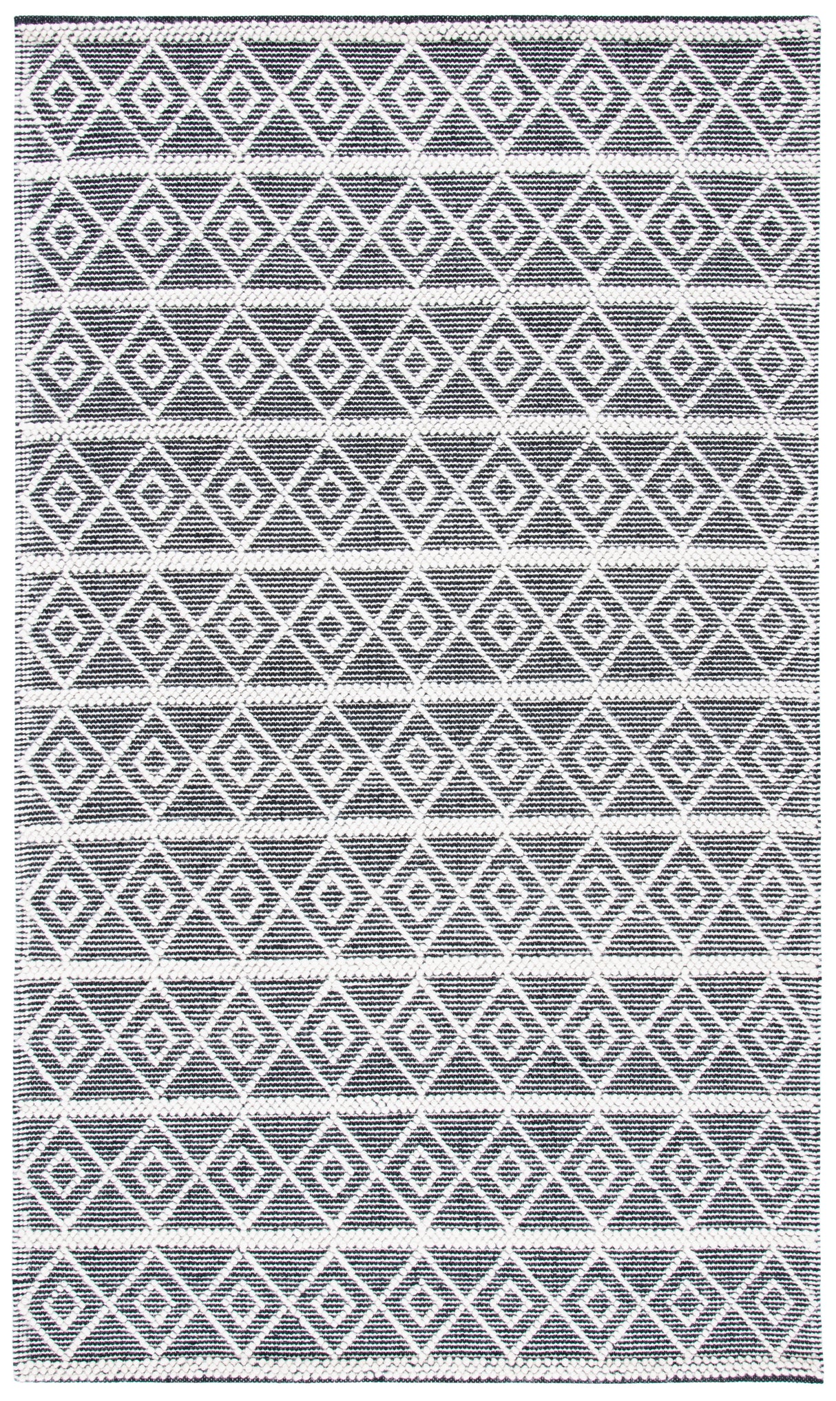 Safavieh Natura Nat477A Ivory/Black Rugs.