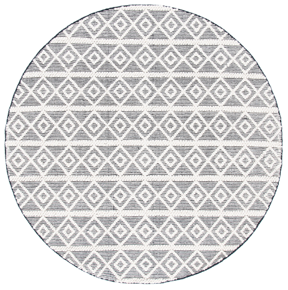 Safavieh Natura Nat477A Ivory/Black Rugs.