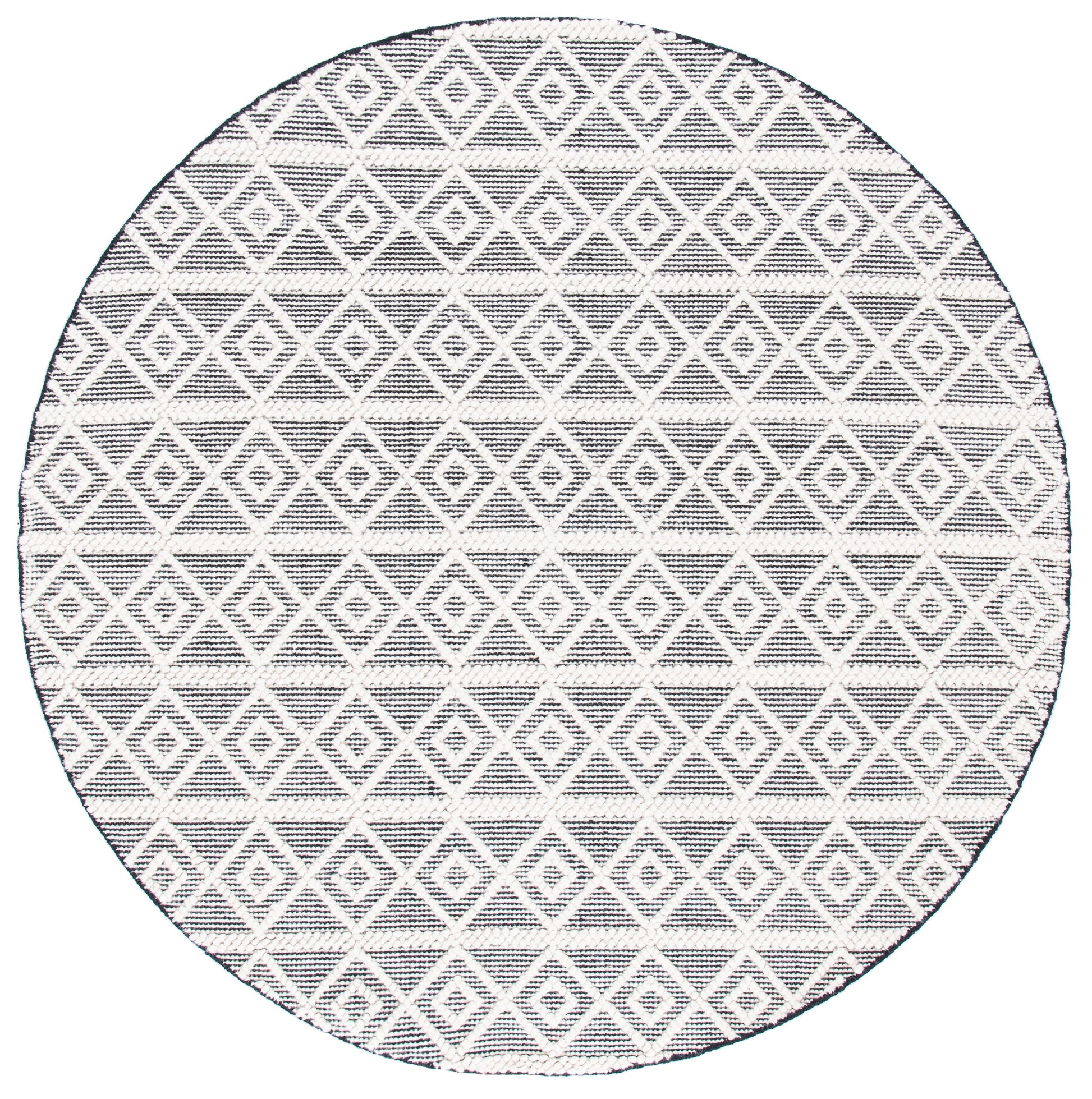 Safavieh Natura Nat477A Ivory/Black Area Rug