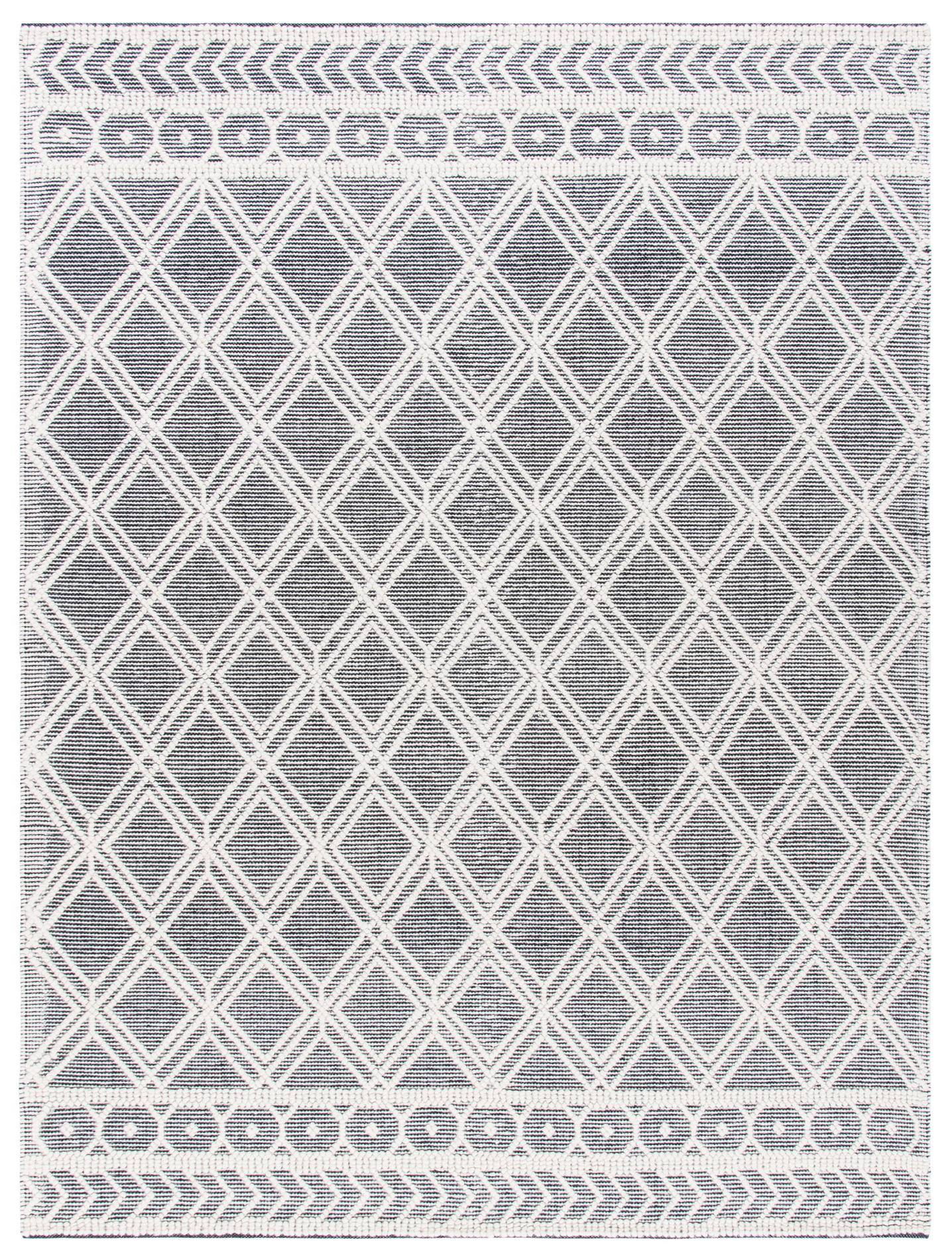 Safavieh Natura Nat478A Ivory/Black Area Rug