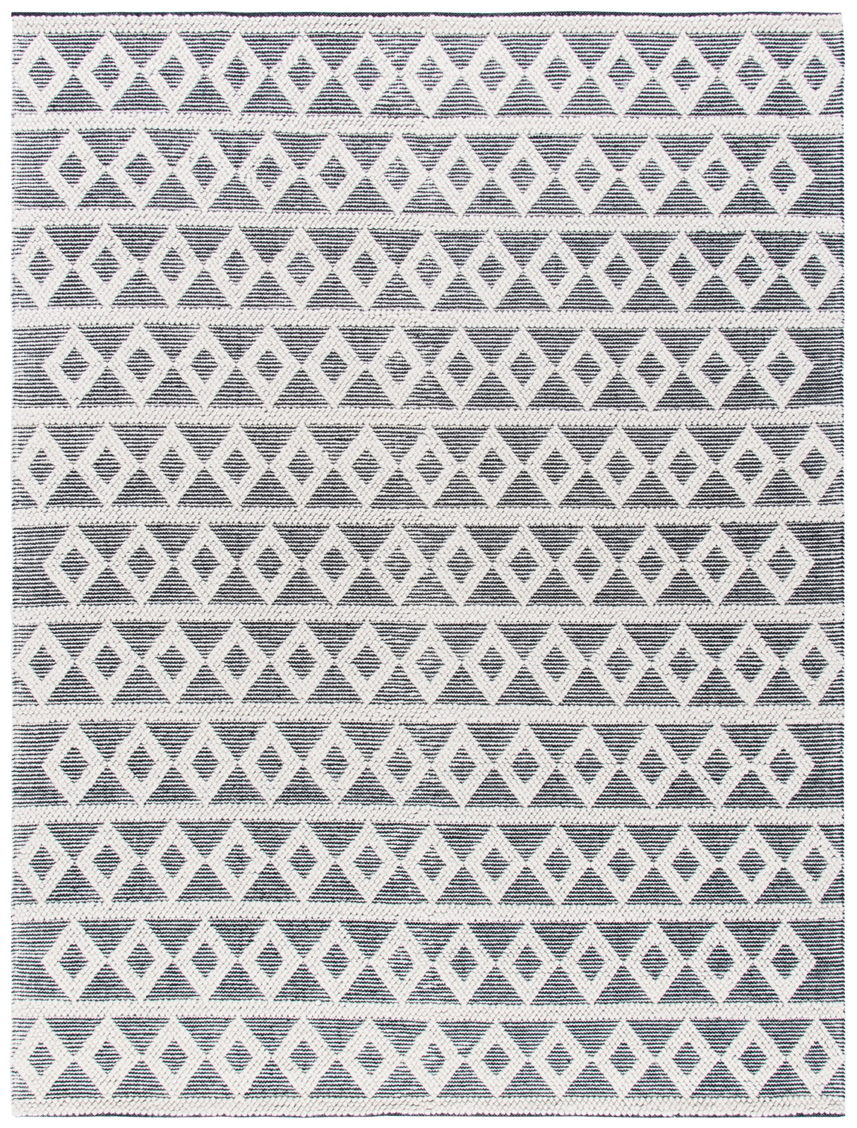 Safavieh Natura Nat479A Ivory/Black Rugs.