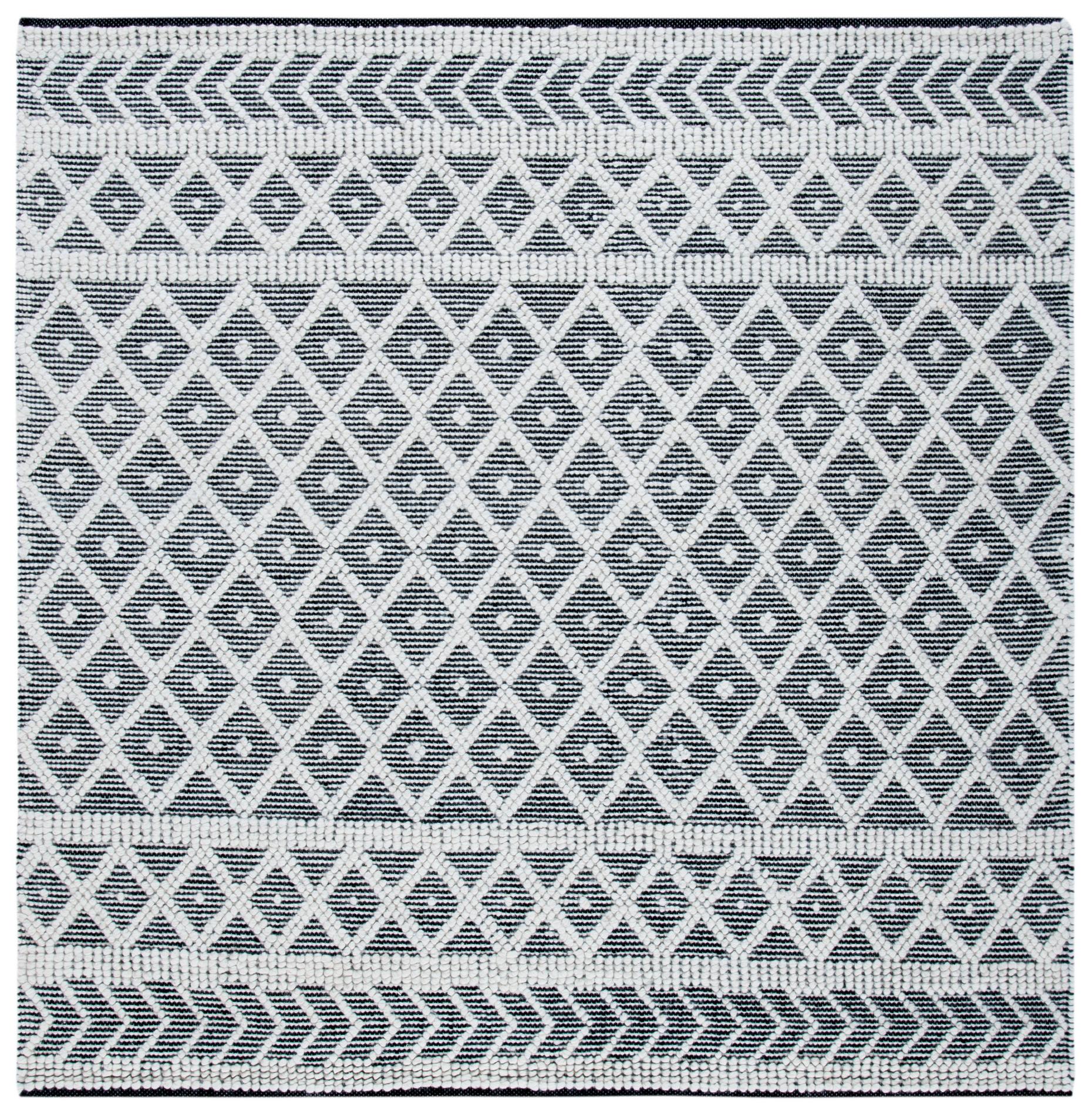 Safavieh Natura Nat482A Ivory/Black Area Rug