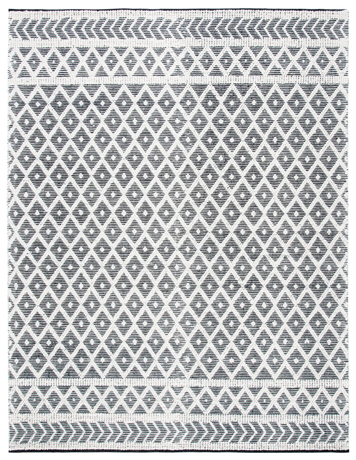 Safavieh Natura Nat482A Ivory/Black Rugs.