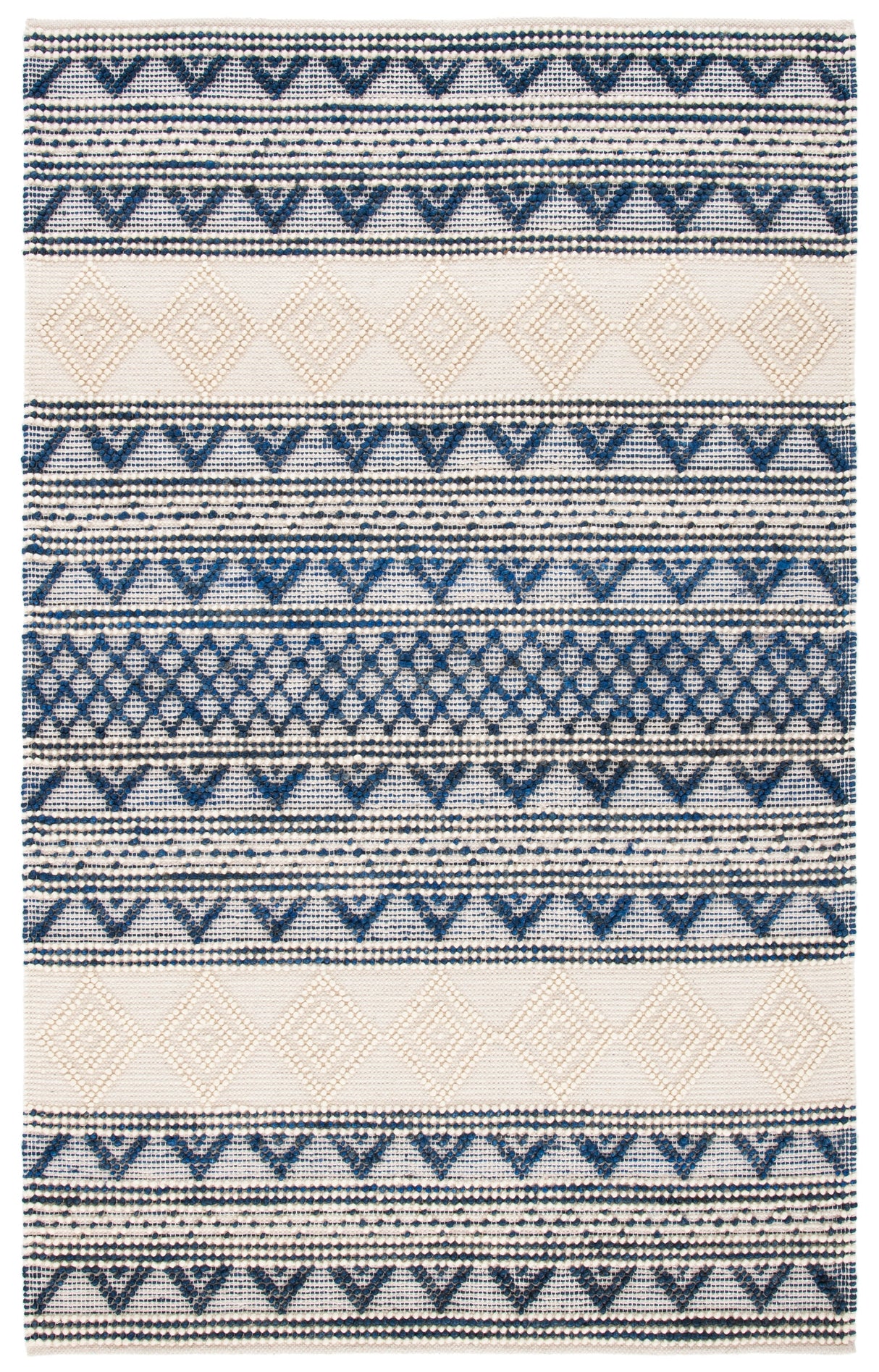 Safavieh Natura Nat502N Navy/Ivory Rug.