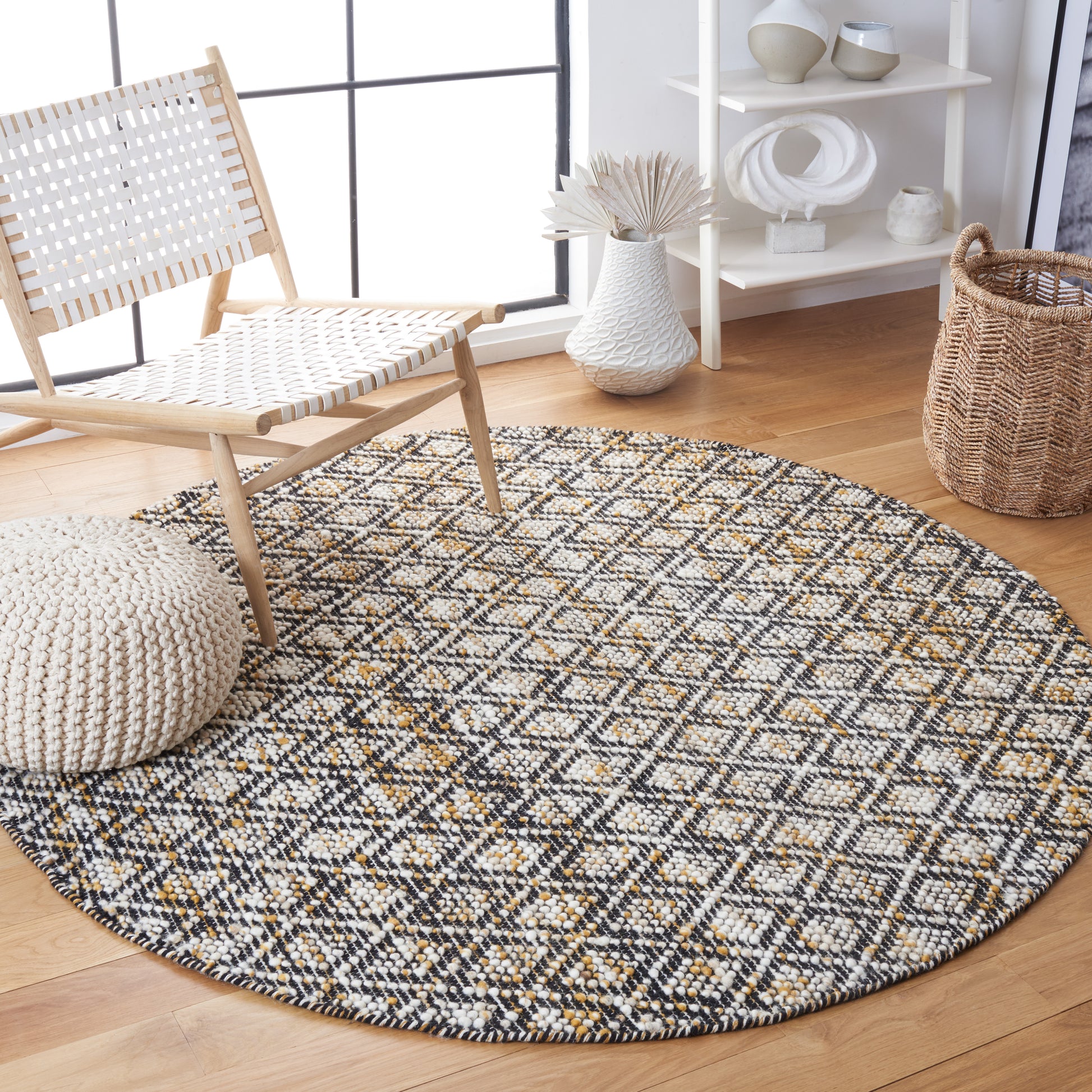 Safavieh Natura Nat615C Ivory/Yellow Area Rug