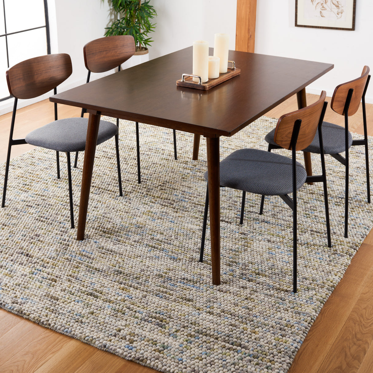 Safavieh Natura Nat620D Ivory/Multi Rug.
