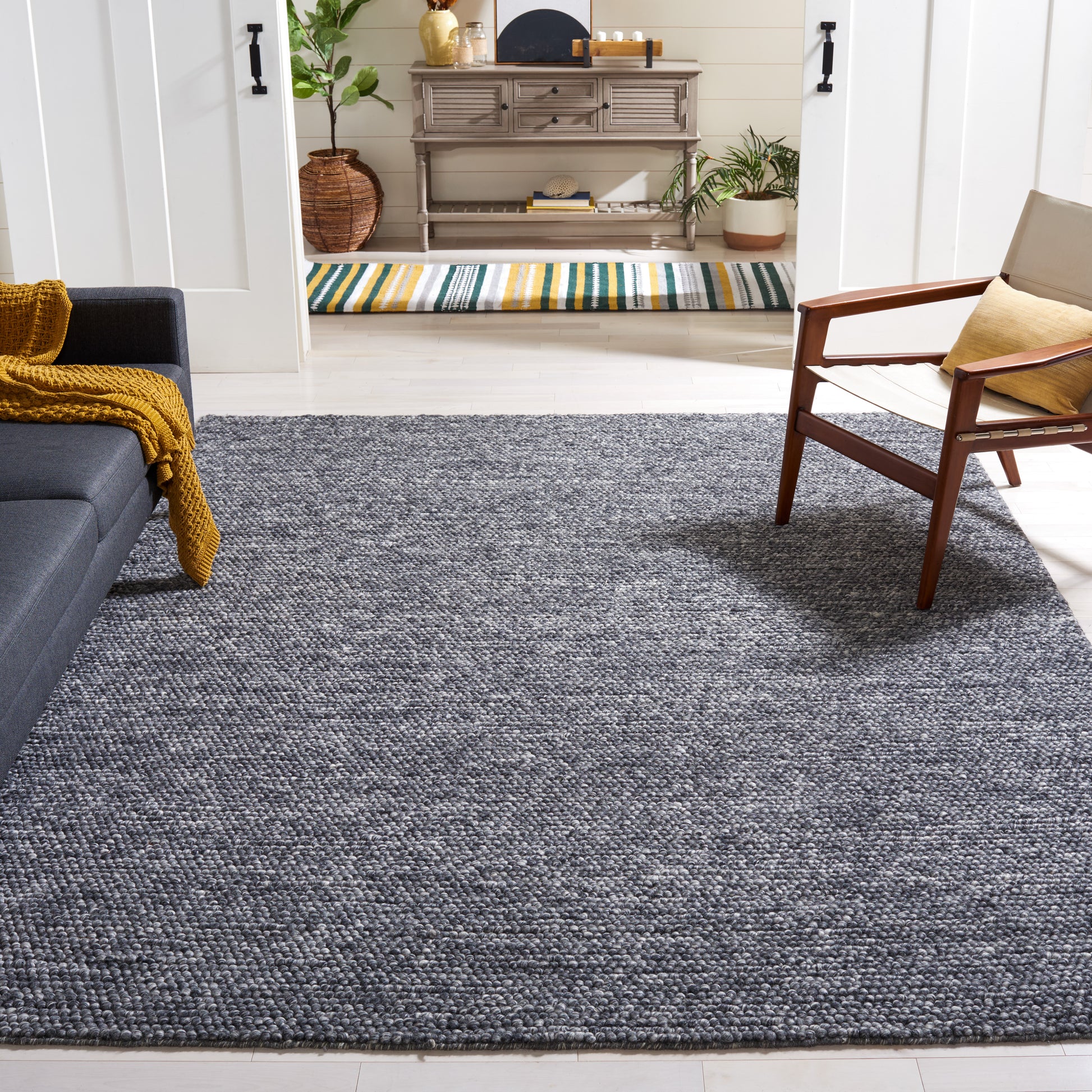 Safavieh Natura Nat620H Dark Grey Area Rug