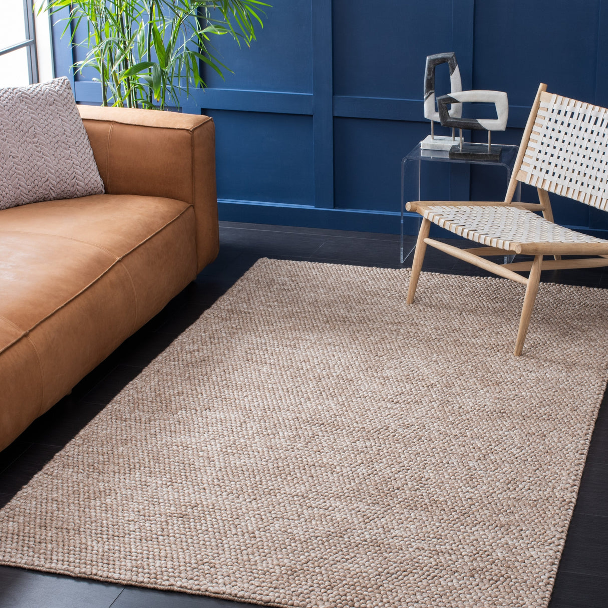 Safavieh Natura Nat620T Brown Rug.