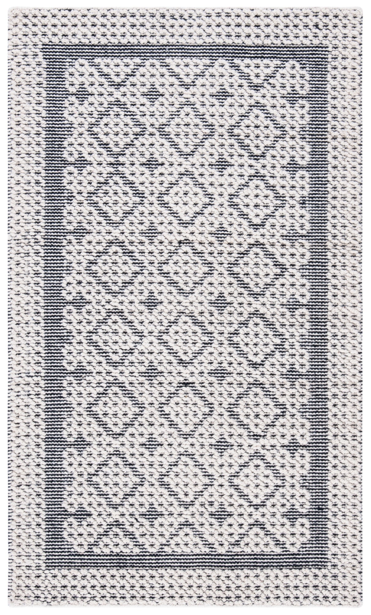 Safavieh Natura Nat624Z Creme/Black Rug.