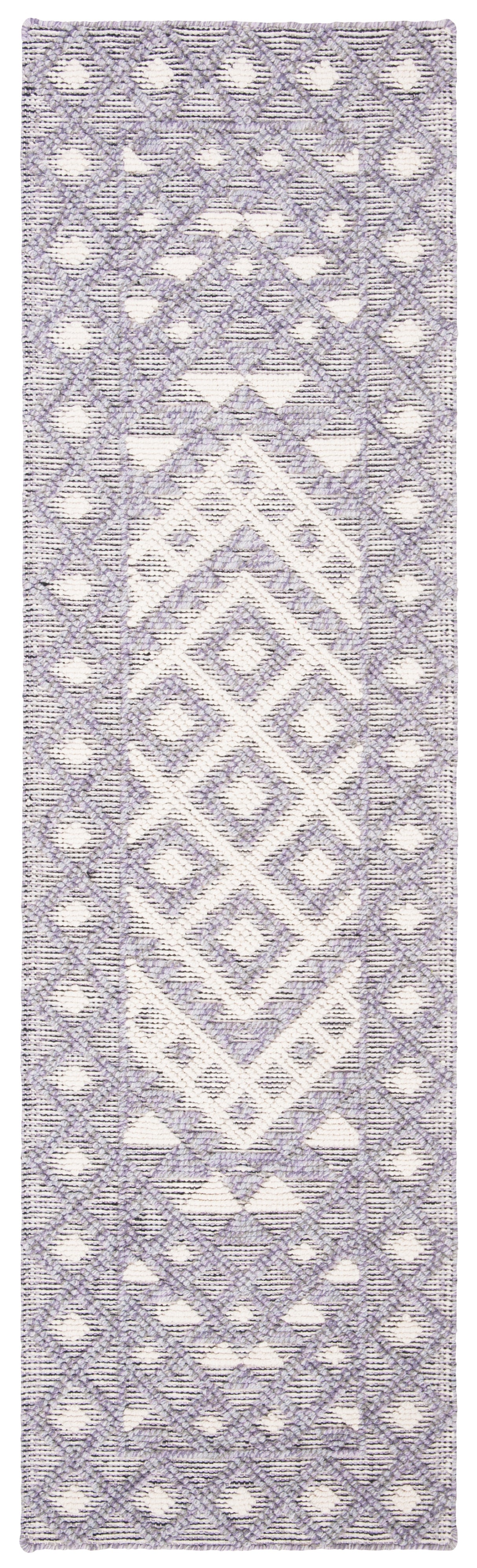Safavieh Natura Nat628U Cream/Purple Rug.