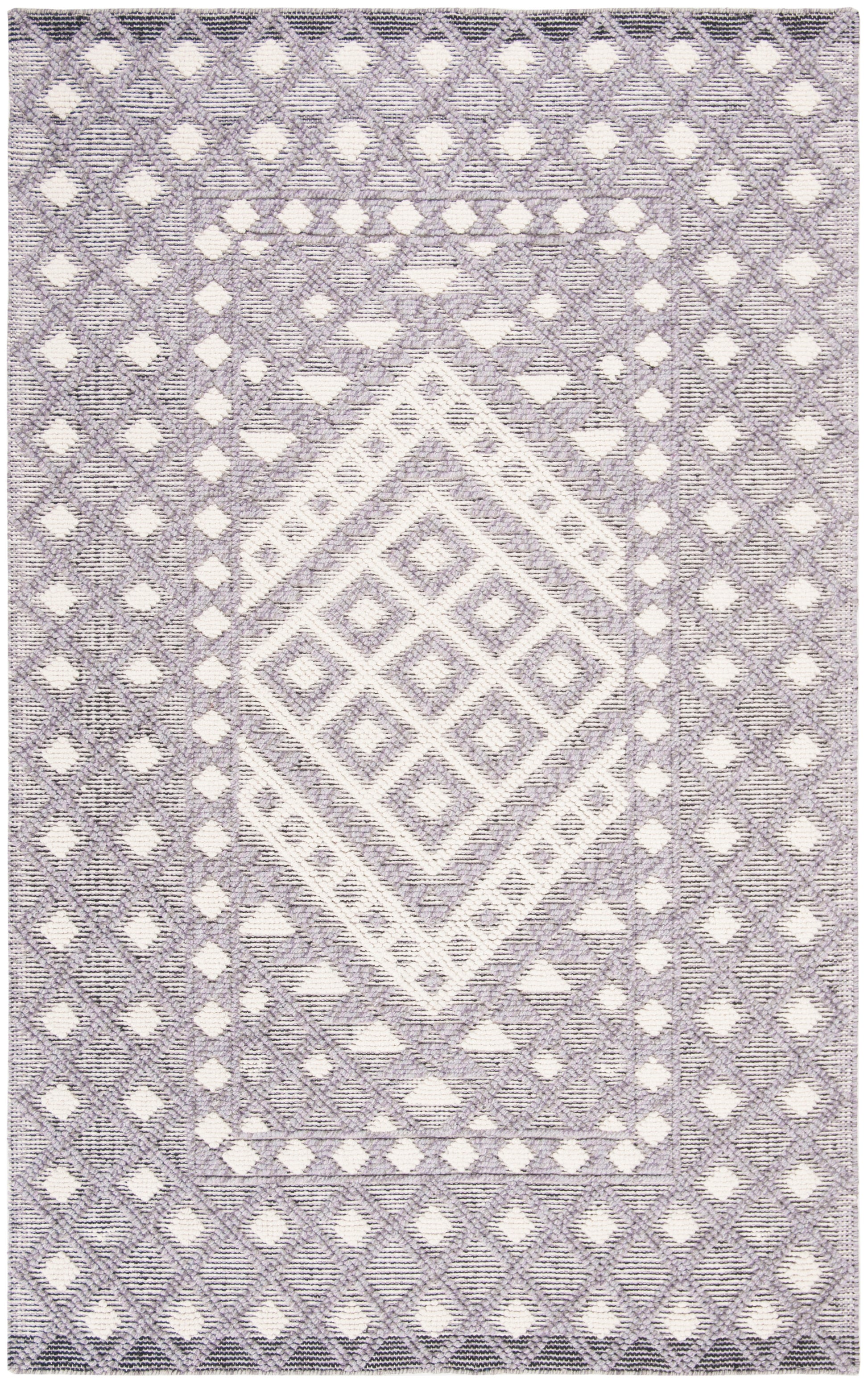 Safavieh Natura Nat628U Cream/Purple Area Rug