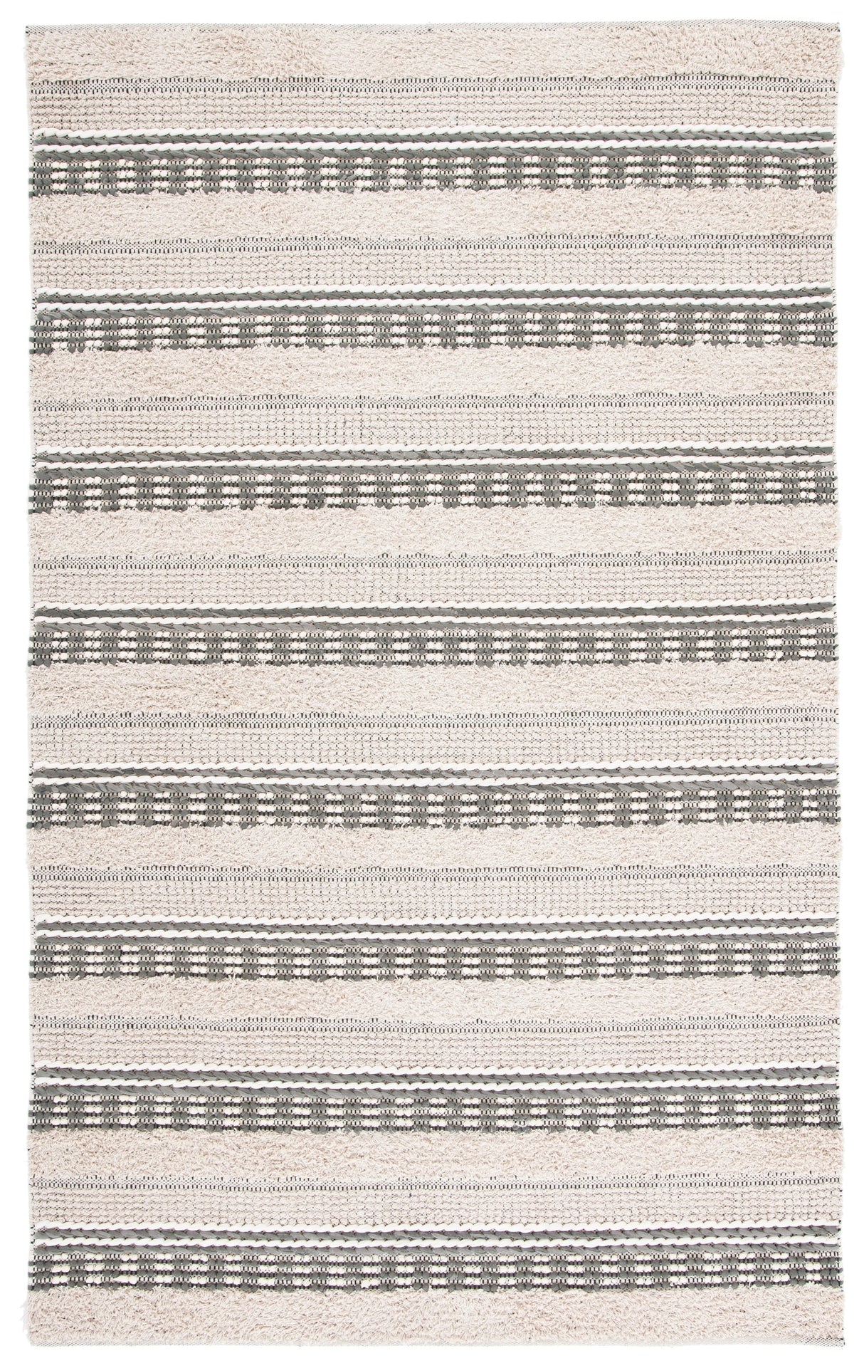 Safavieh Natura Nat651F Beige/Grey Rug.