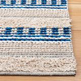 Safavieh Natura Nat651N Beige/Navy Rug.