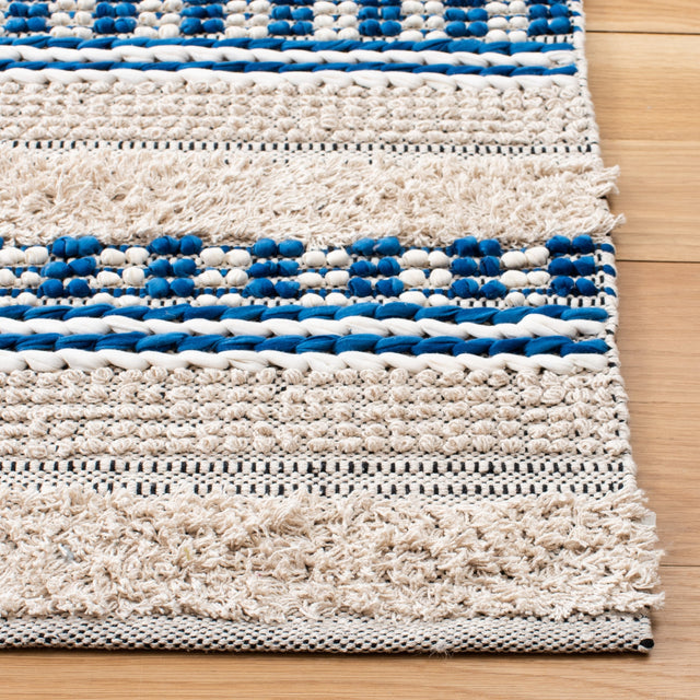 Safavieh Natura Nat651N Beige/Navy Rug.