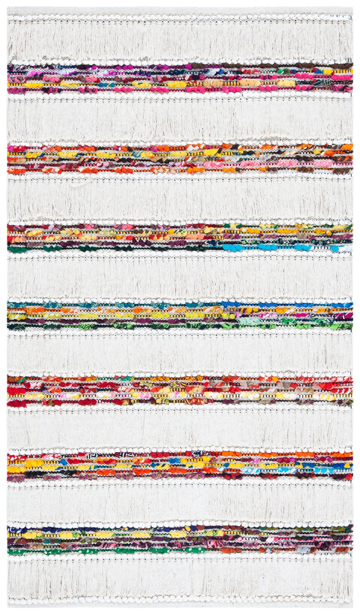 Safavieh Natura Nat654A Ivory/Red Rugs.