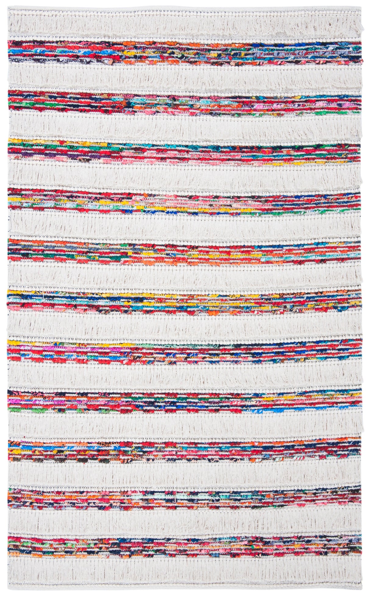 Safavieh Natura Nat654A Ivory/Red Rugs.