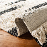 Safavieh Natura Nat655A Ivory/Black Rug.