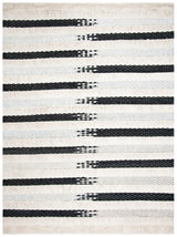 Safavieh Natura Nat655A Ivory/Black Rug.