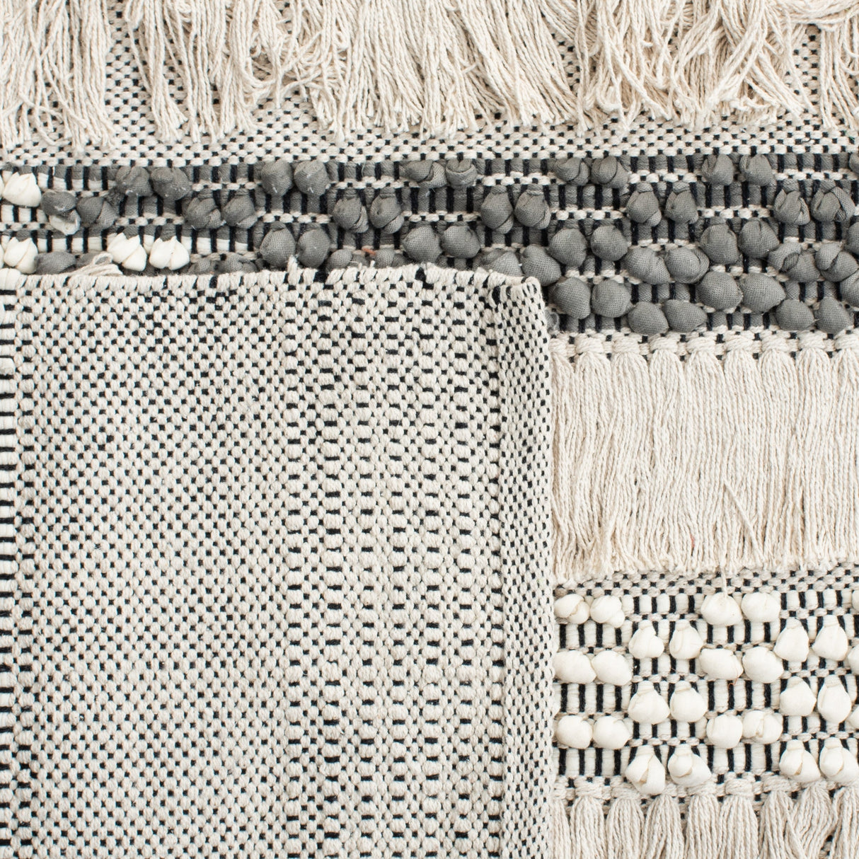 Safavieh Natura Nat655F Beige/Grey Rug.