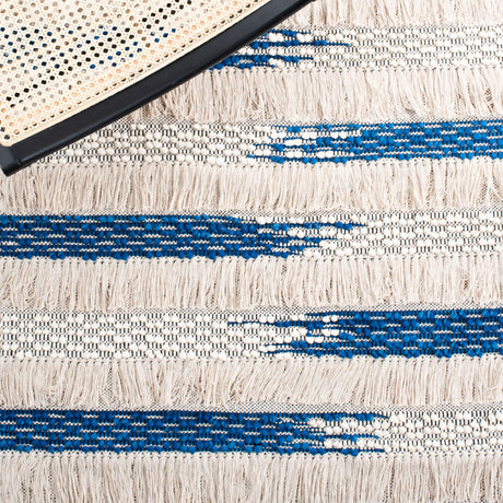 Safavieh Natura Nat655N Beige/Navy Rug.