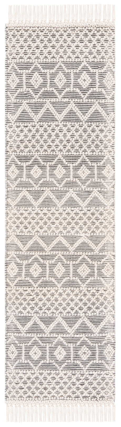Safavieh Natura Nat687A Ivory/Black Rug.