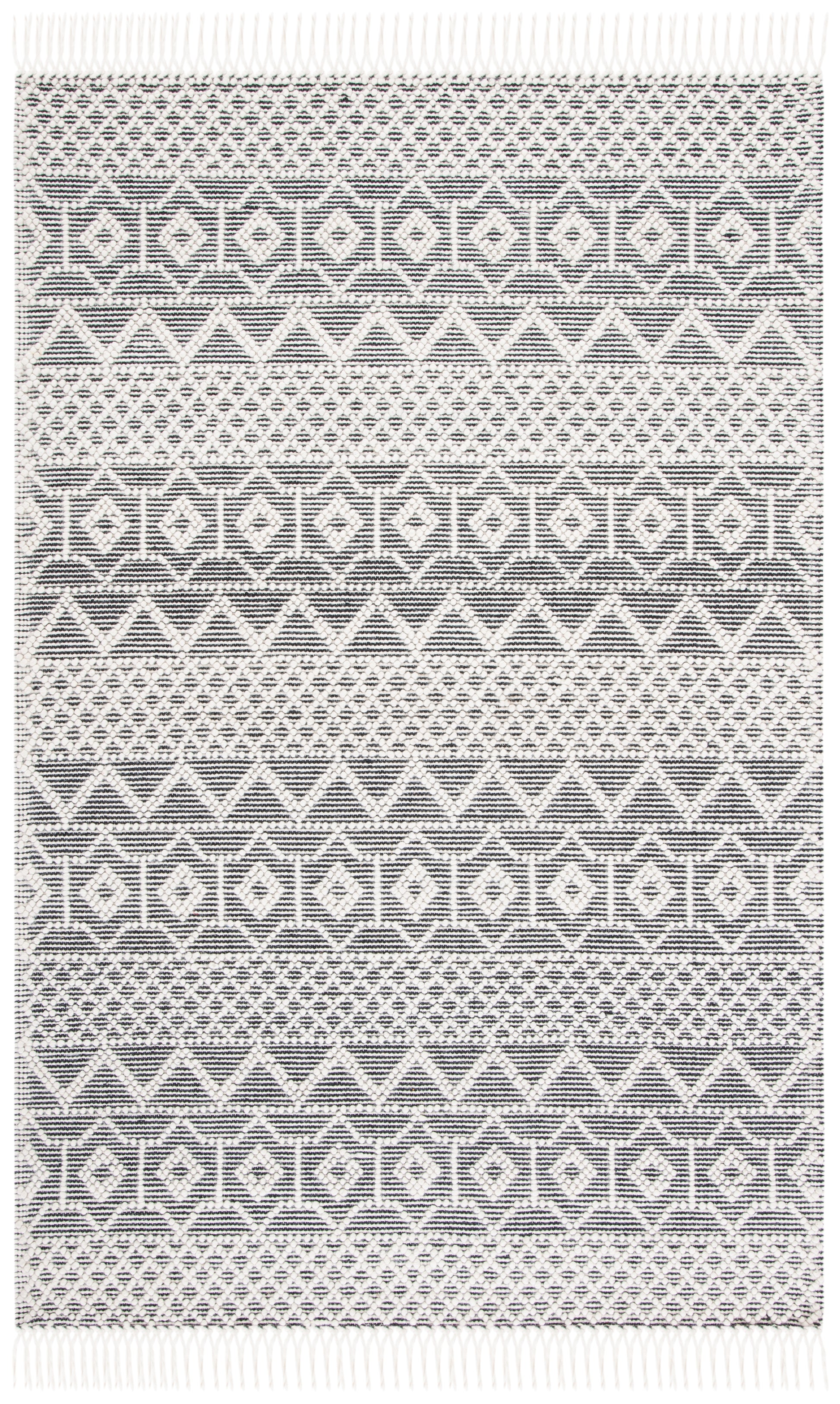 Safavieh Natura Nat687A Ivory/Black Area Rug