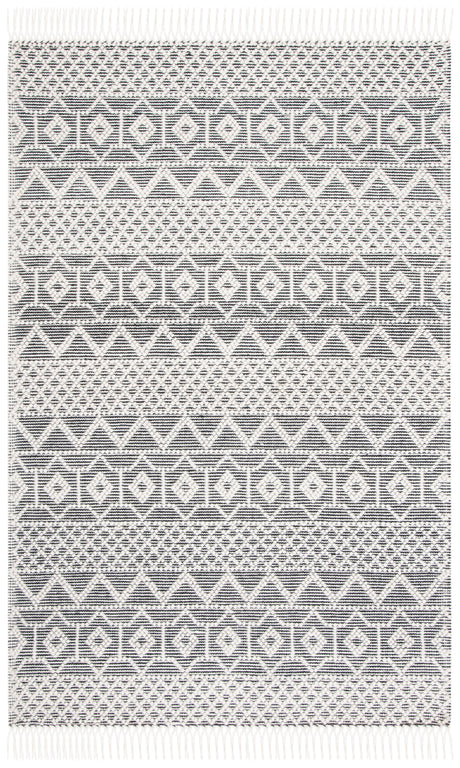 Safavieh Natura Nat687A Ivory/Black Rug.