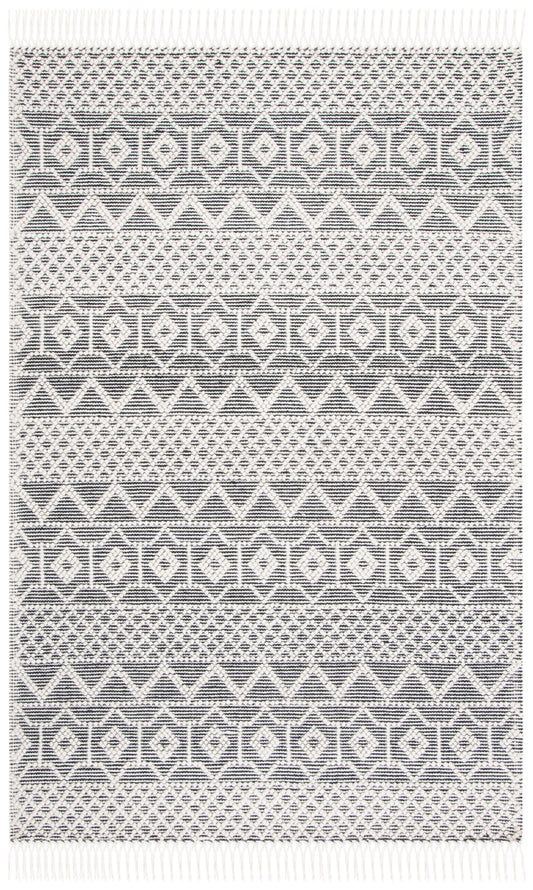 Safavieh Natura Nat687A Ivory/Black Area Rug