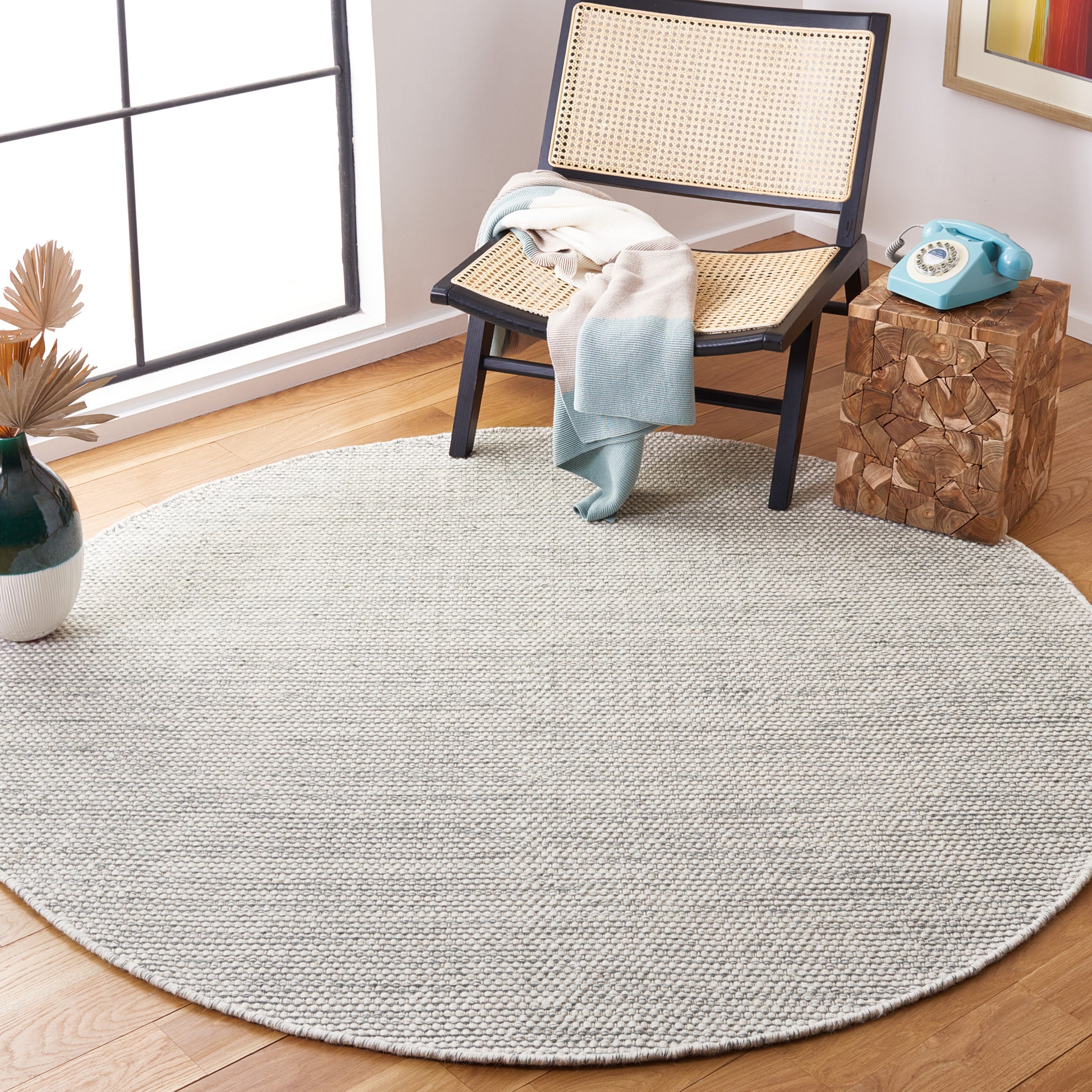 Safavieh Natura Nat776L Light Blue/Ivory Area Rug