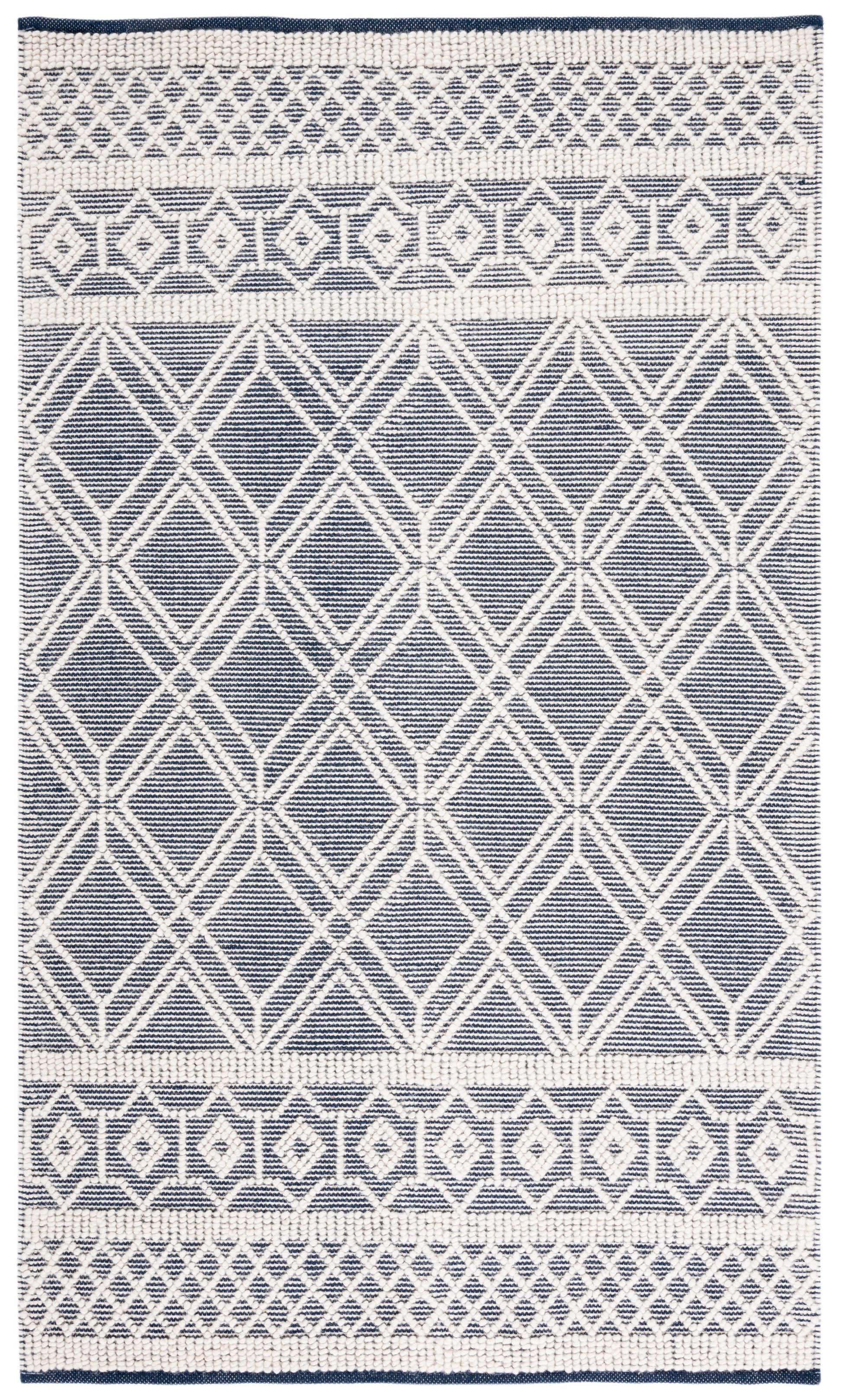 Safavieh Natura Nat826N Ivory/Navy Area Rug