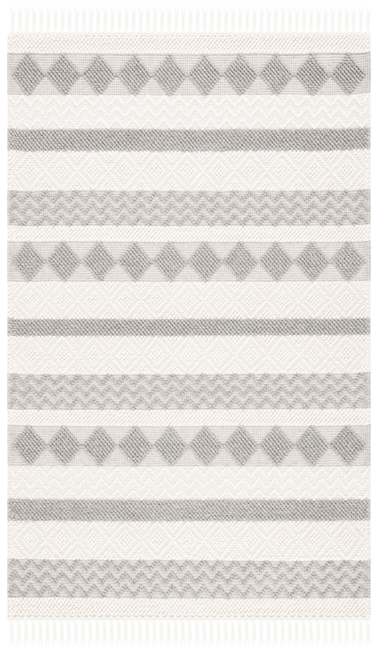 Safavieh Natura Nat851A Ivory/Grey Rugs.